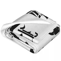 Super Warm Blanket Travel Duki Argentine Rapper Rockstar Music Bedding Throws Singer Flannel Bedspread Chair Sofa Bed Cover 2