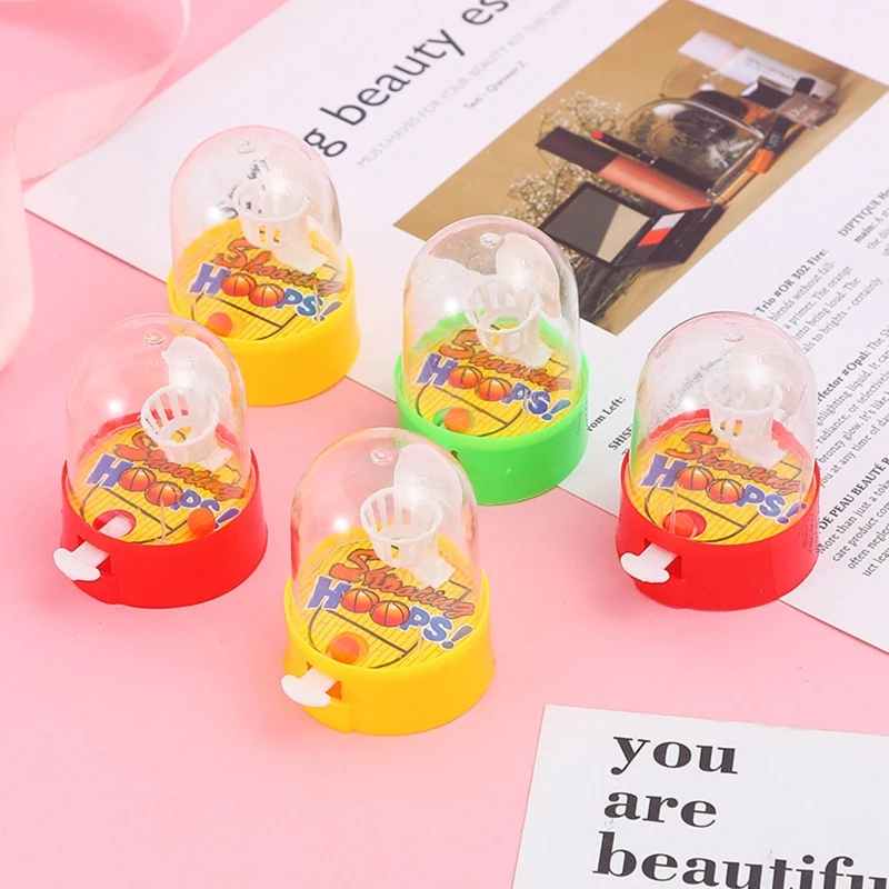 

Children Funny Mini Basketball Toy Adults Kids Desktop Finger Push Tossing Game Shooting Catapult Ball from Basket Boys Gifts