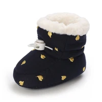 Winter Newborn Baby Cotton Booties Non-Slip Sole Toddler Boys Girls First Walkers Infant Warm Snow Boots 0-18Months  ﻿ 5