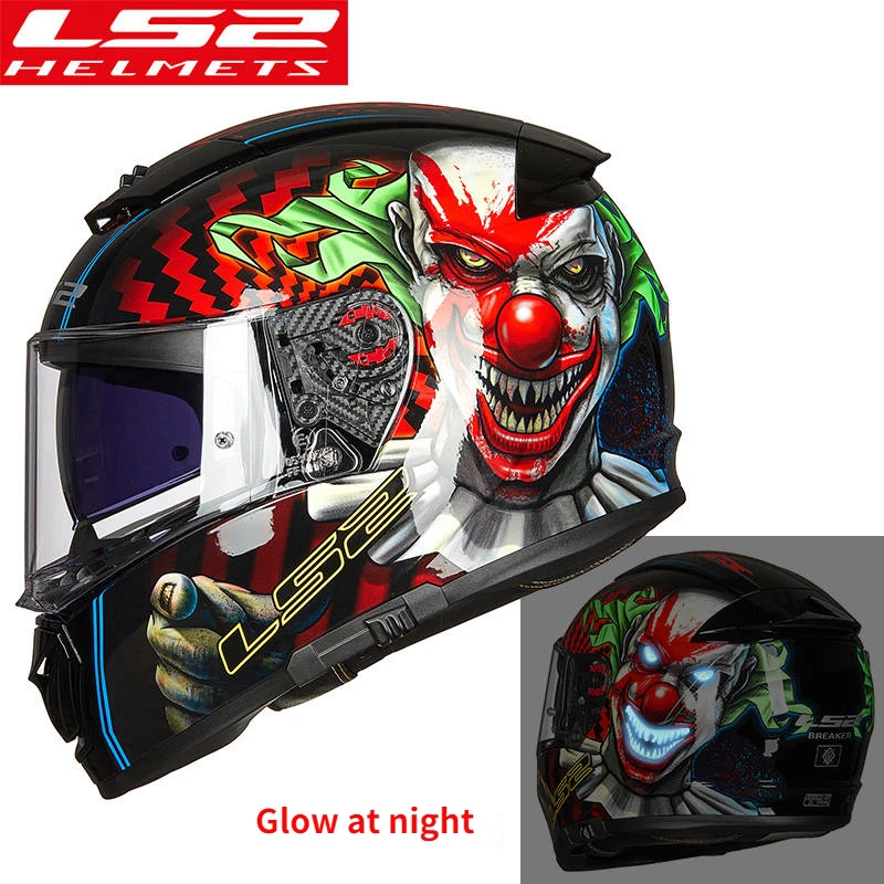 

LS2 FF390 гоночный casco moto Breaker на все лицо мотоциклетный шлем с двойным козырьком, ls2 оригинальный kask Moto cyklowy casque moto