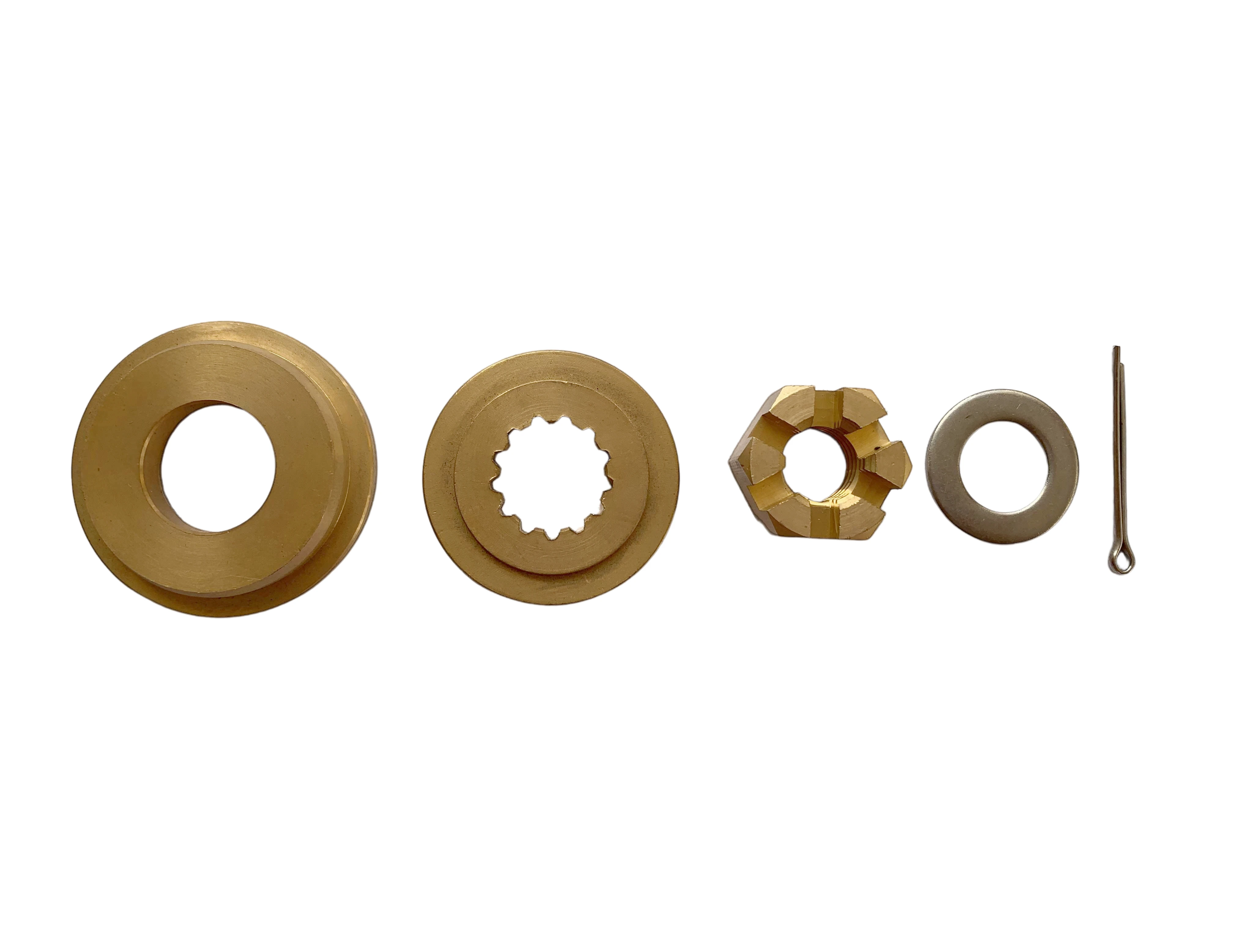 

Propeller Installation Hardware Kits fit JOHNSON 40HP-75HP Outboard Motos Thrust Washer/Spacer/Washer/Nut/Cotter Pin Included