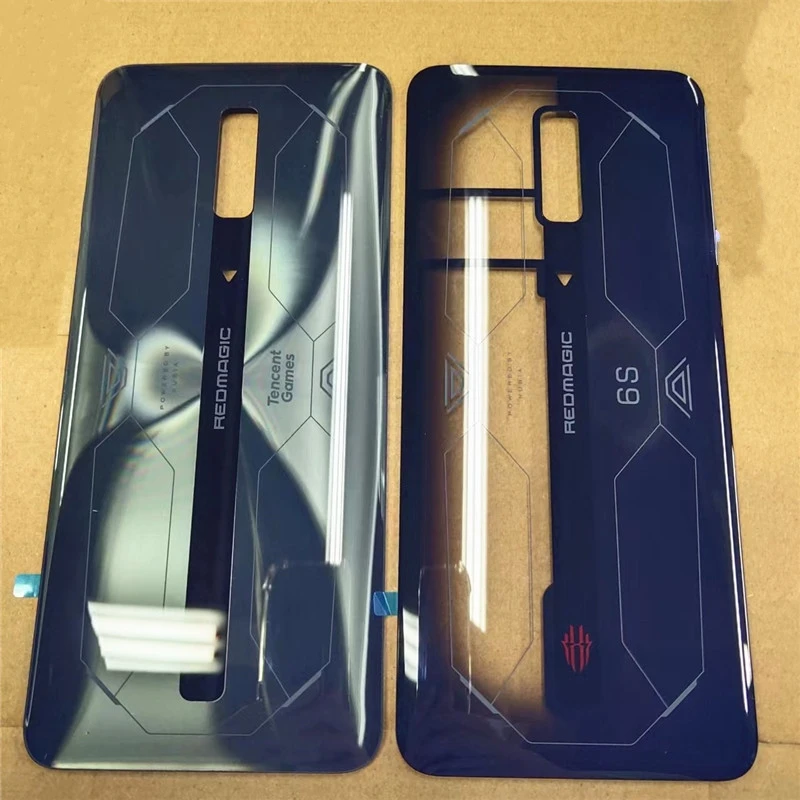 Оригинальная стеклянная задняя крышка батарейного отсека для ZTE Nubia Red Magic 5G NX659J задняя крышка корпуса на клейкой основе