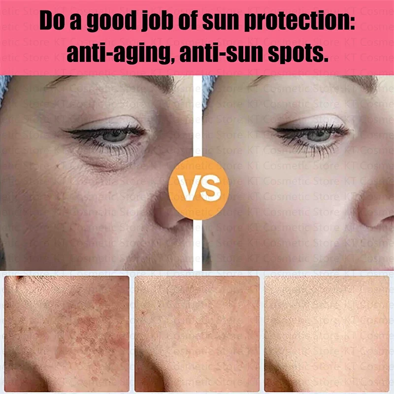 واقي من الشمس Spf 50 + مضاد للشيخوخة يقلل من بقع ا...