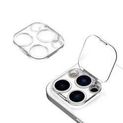 Premium Privacy Camera Lens Protector with Facial Recognition Support - iPhone 12 Pro (Transparent)