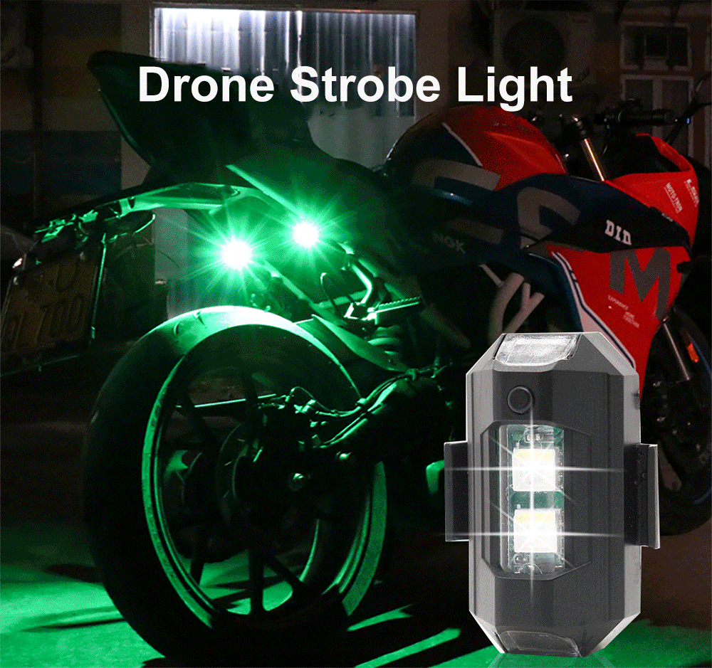 Motorcycles Strobe Lights | Led Signal Motorcycle Mini | Strobe Lights  Drones - Motorcycle Signal Lamp - Aliexpress