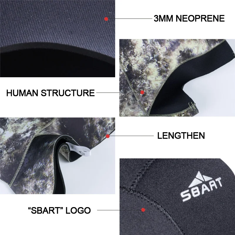 3mm Diving Caps Neoprene Scuba Diving Hood with Shoulder Sun Protective Swimming Warm Cap Snorkeling Surfing Hat Jellyfish 3