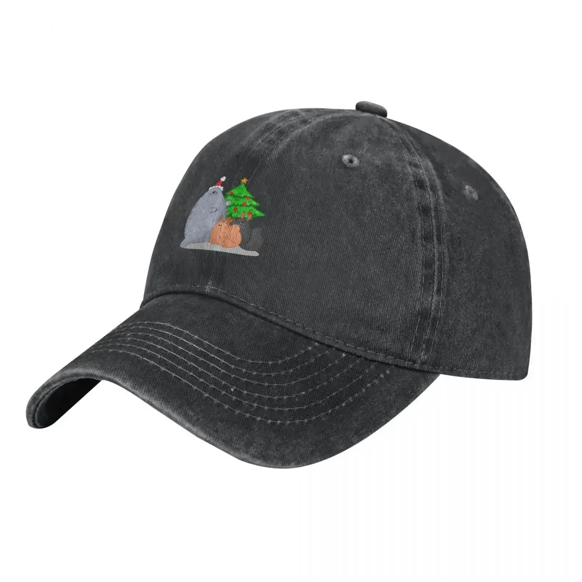

Christmas seal Cowboy Hat birthday Hat Beach Hip Hop derby hat Women Hats Men's