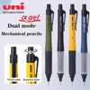 Japanese UNI Mechanical Pencil M5-1009GG Anti Fatigue Student SWITCH Rotation Dual Mode 0.5mm Imported Non Easy Break Stationery 1