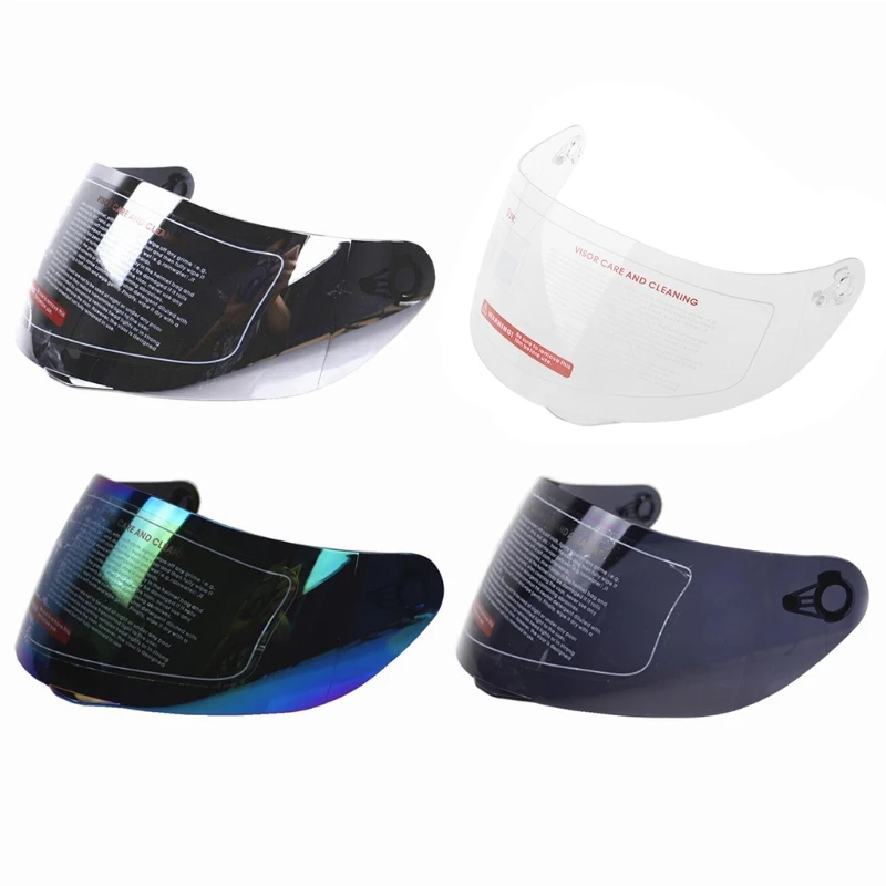 Retro Helmet Visor Bubble Shield Lens Helmet Decorative Visor for AGV K3SV K5