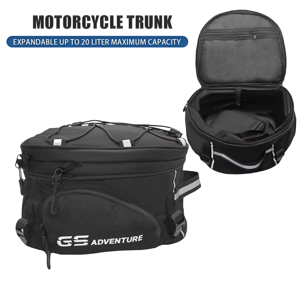 Universal Motorcycles Tail Rear Bags Luggage For BMW ADV R1200GS YAMAHA MT Honda Kawasaki Z900 Accessories Travel Storage Bag