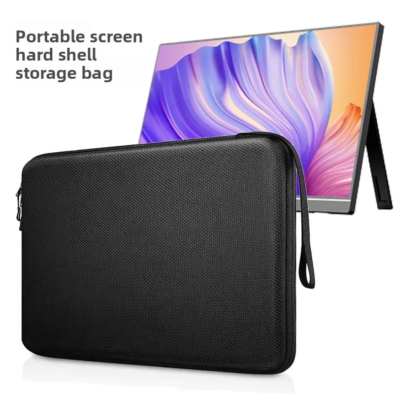 Portable Display 161 Inch Hardshell Protective Case for ARZOPA Azopa Display Shockproof Inner  Storage Bag