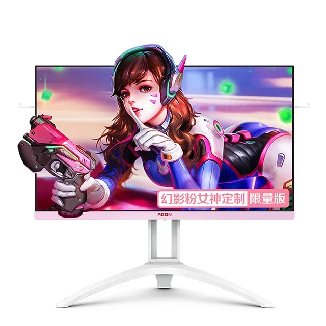 Aoc ag273fxr 27-אינץ '144hz 1ms השפתיים תצוגה hr10 סיבוב הרמת אנכי עבור רוב המחשב
