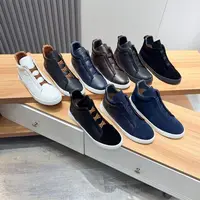 2026 Autumn/Winter New Men's Retro Casual Shoes Versatile Fashion High Top Board Shoes 1