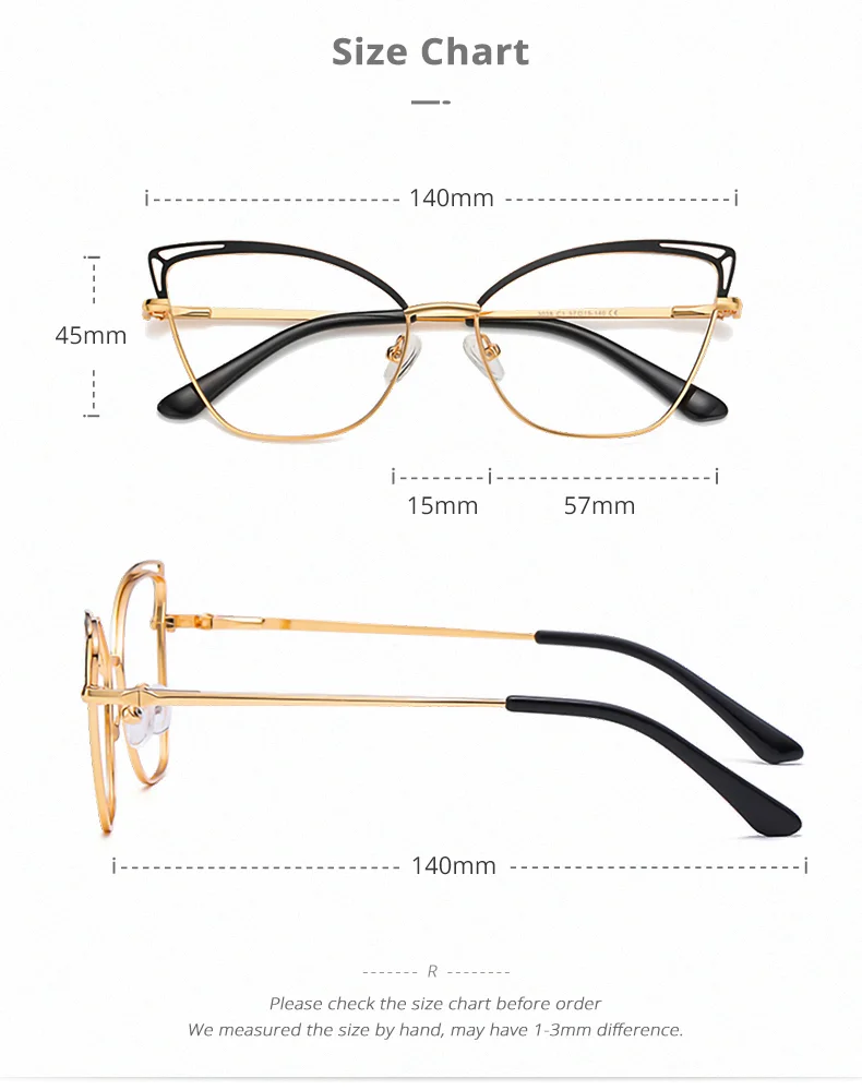Ralferty Cat Eye Eyeglasses - Image 2
