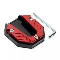 Aluminum Alloy Kickstand Extension Foot Pad Set (Red)