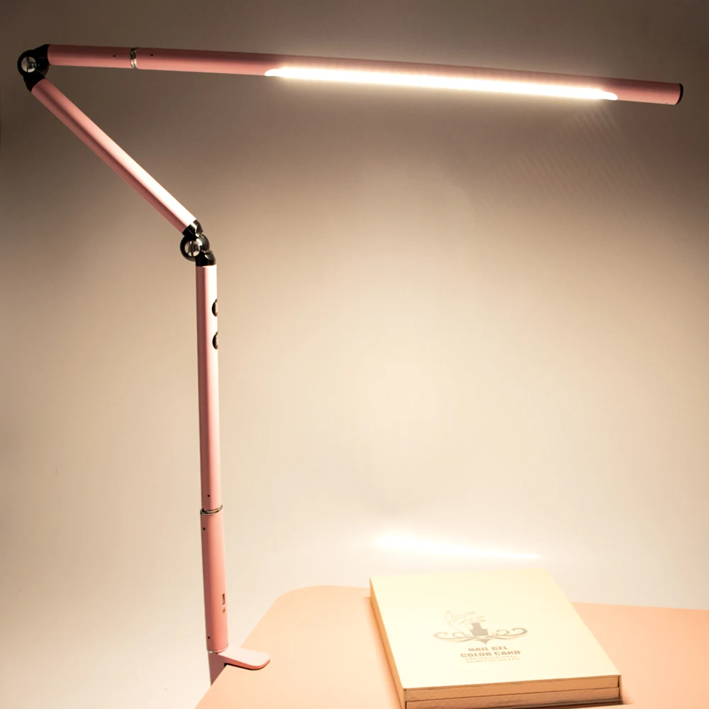 Buy Clip‑On Lamp, 360‑Degree Bending Convenient LED Desk Lamp, Dimmable Desk  Lamp, for Eyelash Beauty Nail Art' Online at Low Prices in India - Amazon.in