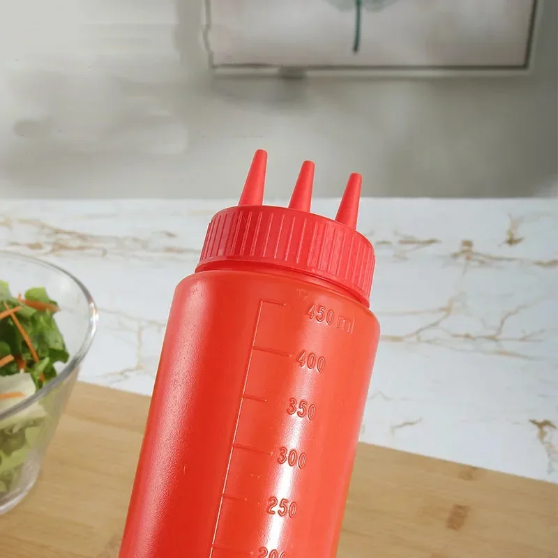 Turbobm 3 Trous Squeeze Bottle Seal Joint Étanche en Plastique Sauce À  l'huile De Ketchup Squeeze Bouteille Assaisonnement De Vinaigre Sauce  Condiment Bouteille De Miel Ketchup Salade Cruet Peut : : Cuisine  et Maison