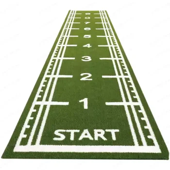 Gym Turf, Indoor Private Training White Line Track Custom, Scale Mark Sled, Sports Turf, turf Carpet 1