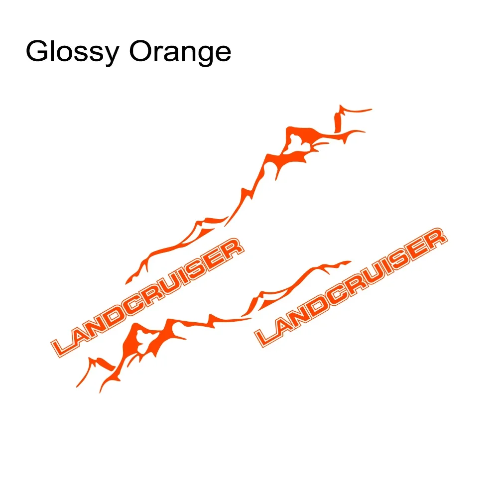 Car Side Stickers For Toyota Land Cruiser 70 79 V8 J40 J200