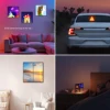 Smart Dynamic Pixel Screen Panel Light DIY Art Decor Light Bedside Nightlight 64x64 Car Shop Bar Ambinet Light USB Bluetooth 6