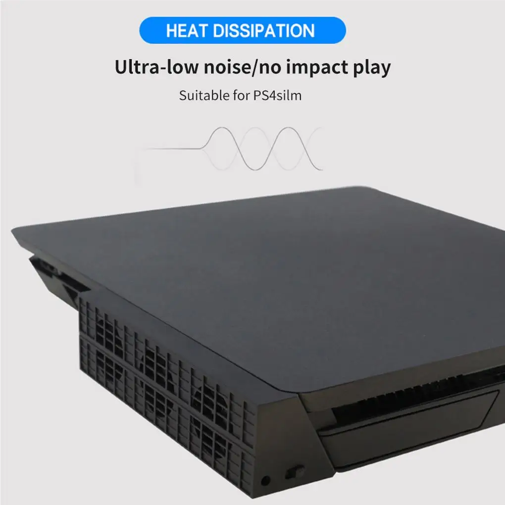Smart Cooling Fan with USB Cable Adjustable Slim Cooler Game Accessories Household Computer Controller Support