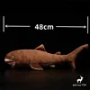 Megamouth Shark High Fidelity Anime Cute Plushie Pelagios Plush Toys Lifelike Animals Simulation Stuffed Doll Kawai Toy Gifts 2