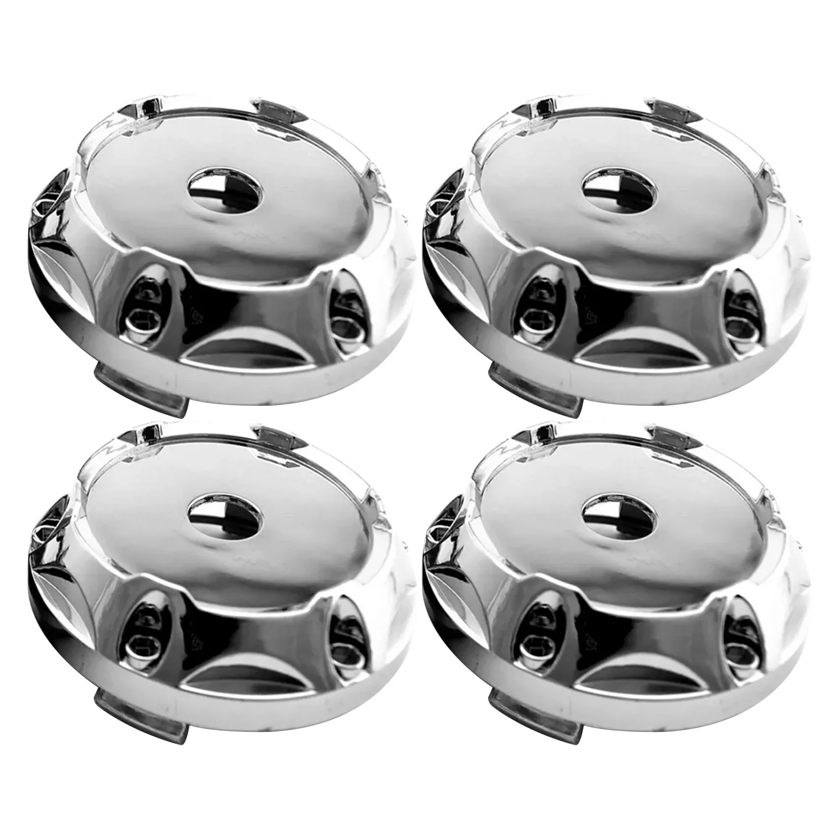 

4 Pcs 64mm Dia Car Wheel Tyre Center Hub Caps Base Hubcap Car Silver Wheel Center Rim Hub Caps Wheel Center Cover