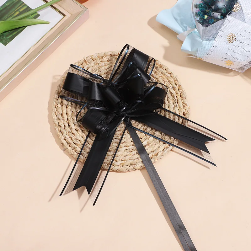 Lot De 16 Grands Nœuds Géants à Tirer Pour Emballage Cadeau Avec Ruban De Voiture De 6 M Pour Décorations De Fête D'anniversaire (magenta, 50,8 Cm