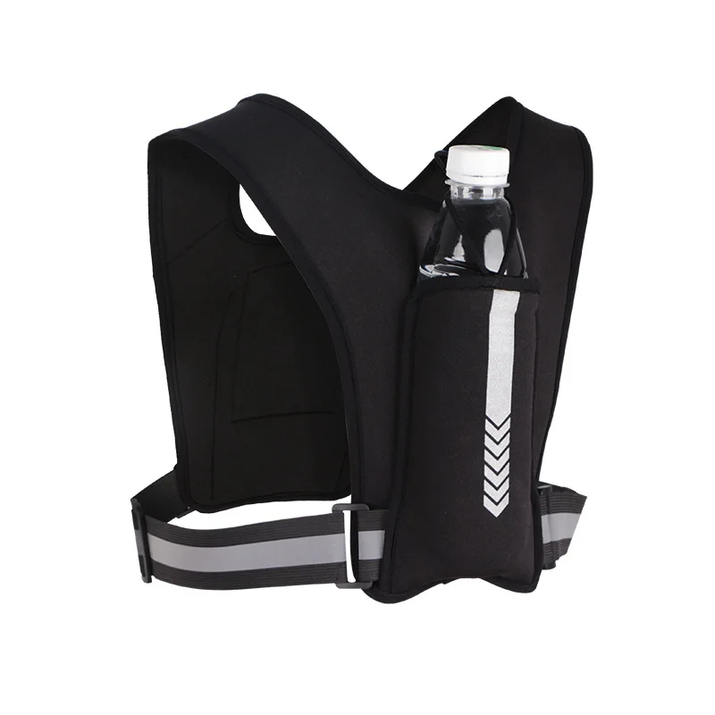 Motorcycle Vest Chest Phone Holder Reflective Running Sport Water Bag Backpack Cycling Trail Hydration Knapsack Water Rucksack