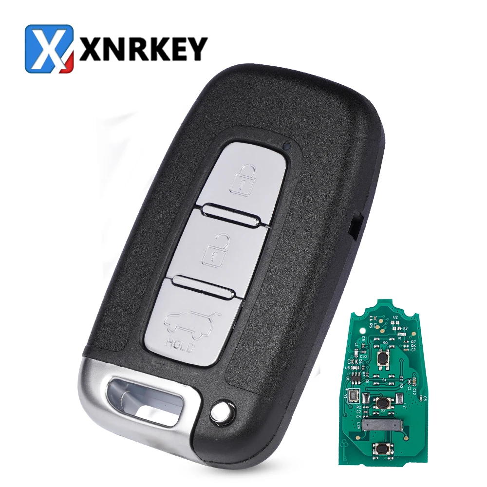 Автомобильный пульт дистанционного управления XNRKEY с 3 кнопками чип PCF7952/ID46 433 МГц