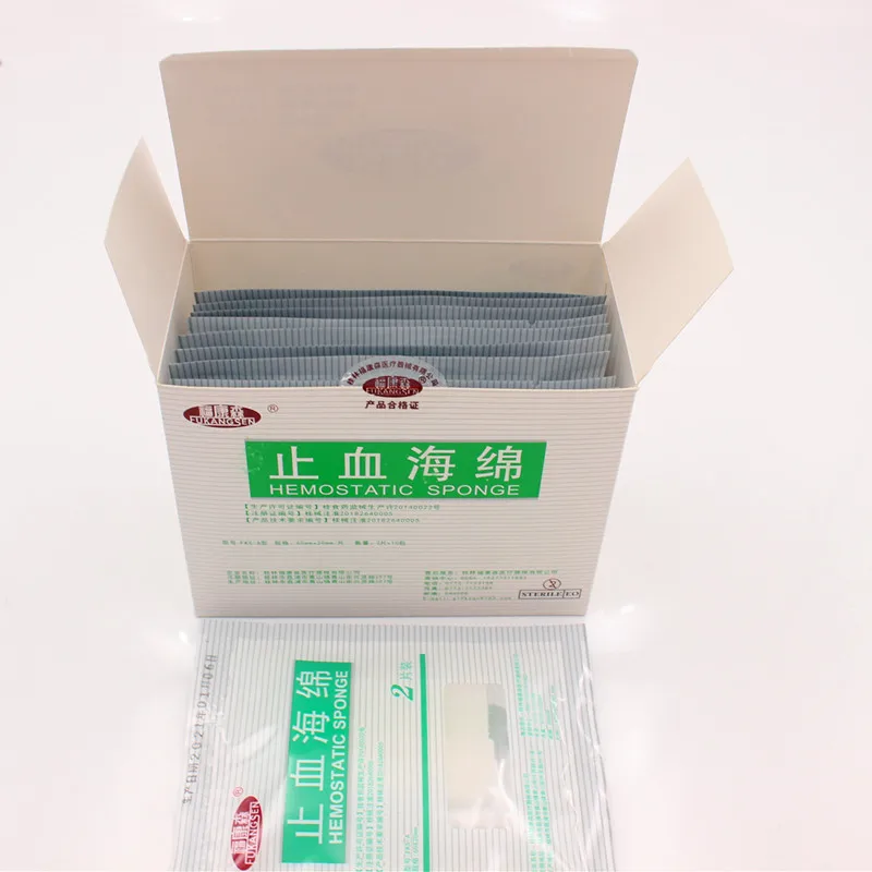 Рисунок 4 - гемостатические губки для ран
