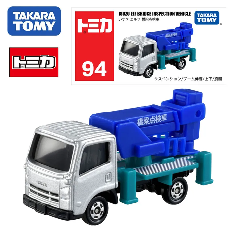 

TAKARA TOMY Tomica NO.94 Isuzu Bridge Maintenance Vehicle Motor Vehicle Model Mini Die-cast Alloy Car Model Children's Toy Gift
