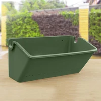 Garden Outdoor Plant Wall Flower Pot Container Wall Hanging Vertical Green 2