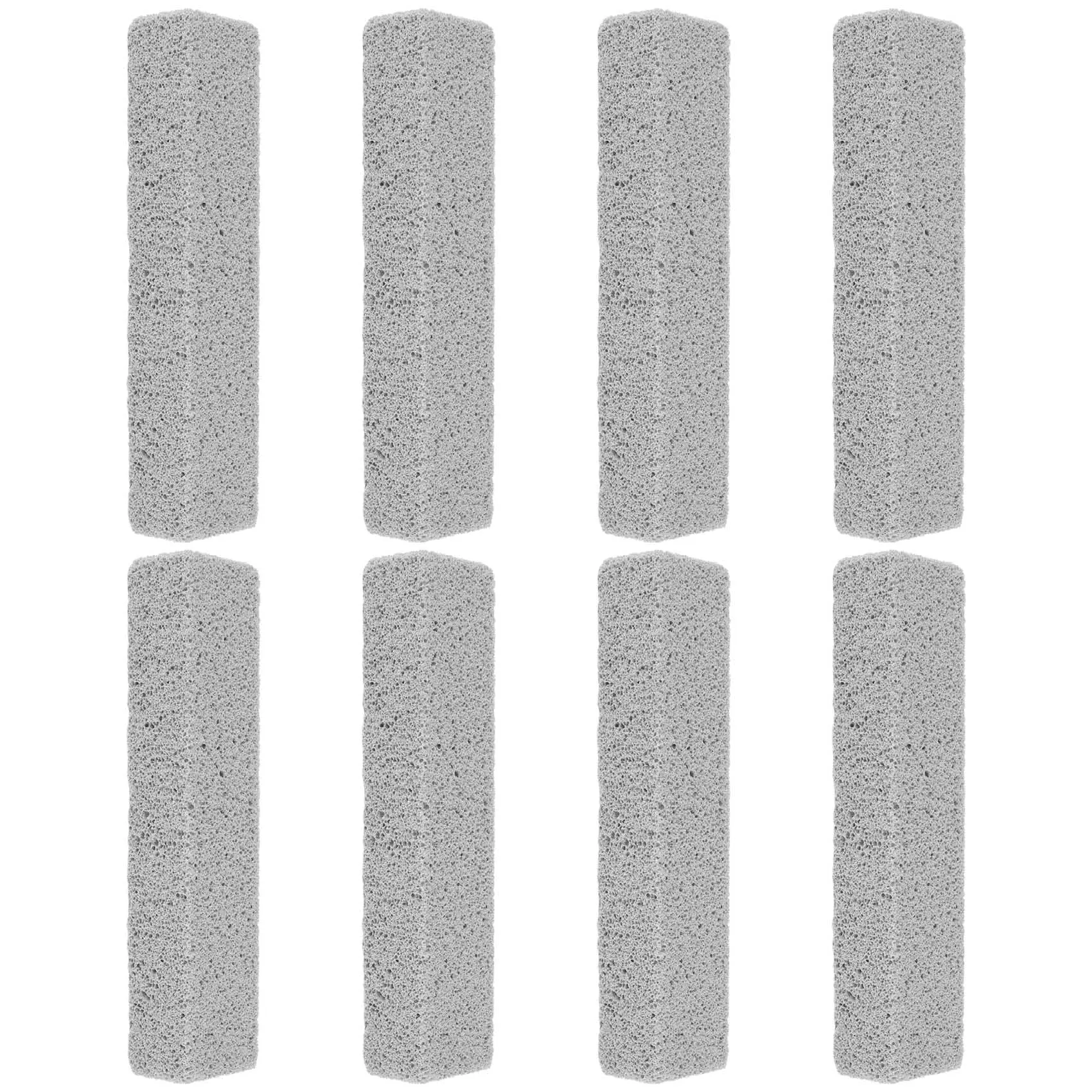 

8 Pieces Pumice Stones for Cleaning Scouring Pad Grey Pumice Stick