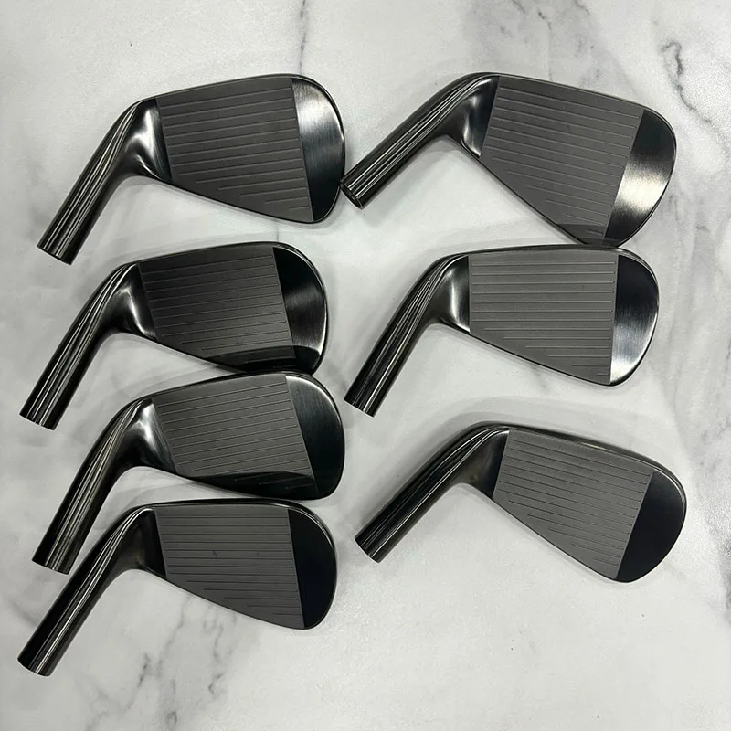 Golf clubs Black TC201 Golf Irons Set 7pcs 4-P Graphite or Steel Shaft
