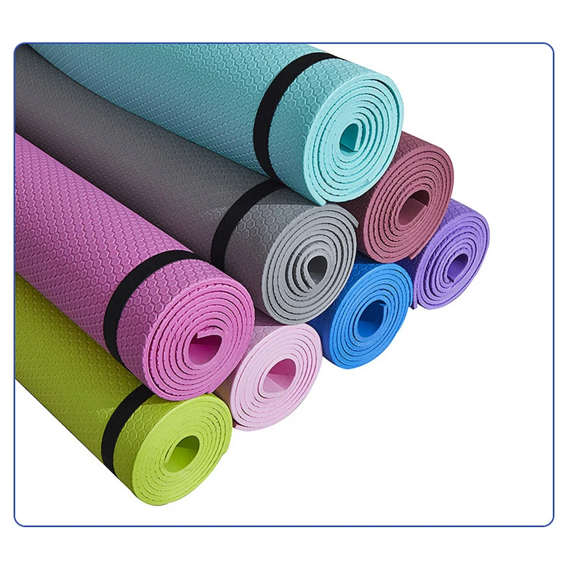 Foldable Yoga Mat Eco Friendly EVA Folding Travel Fitness Exercise Mat 3mm/4mm Thicknesses for Yoga Pilates & Floor Workouts