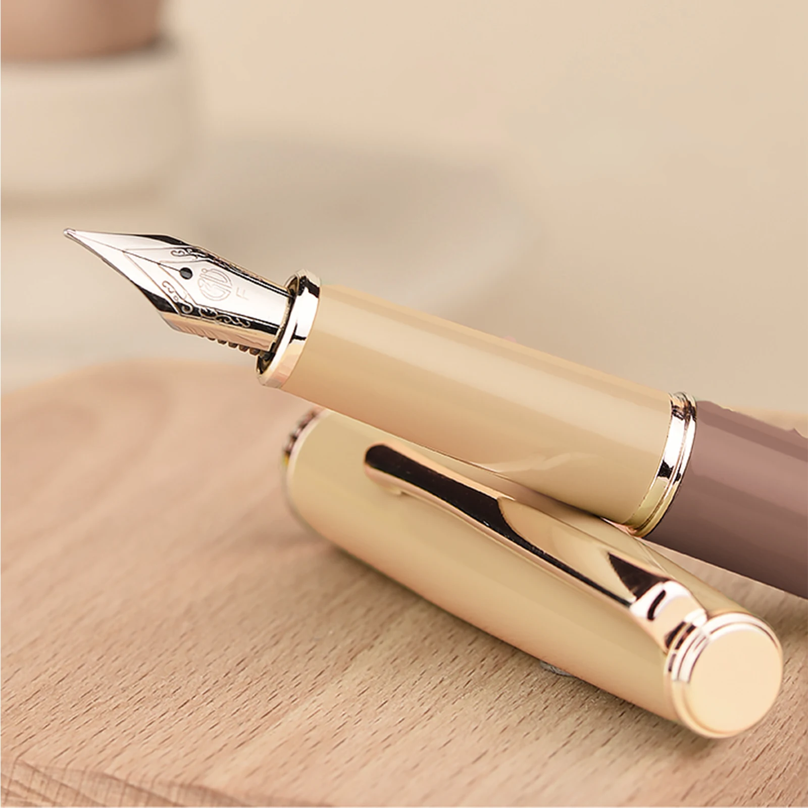 Hongdian 920s fountain pen retro high-end calligraphy writing ink pens school office business pen students stationary Xmas gifts - 3