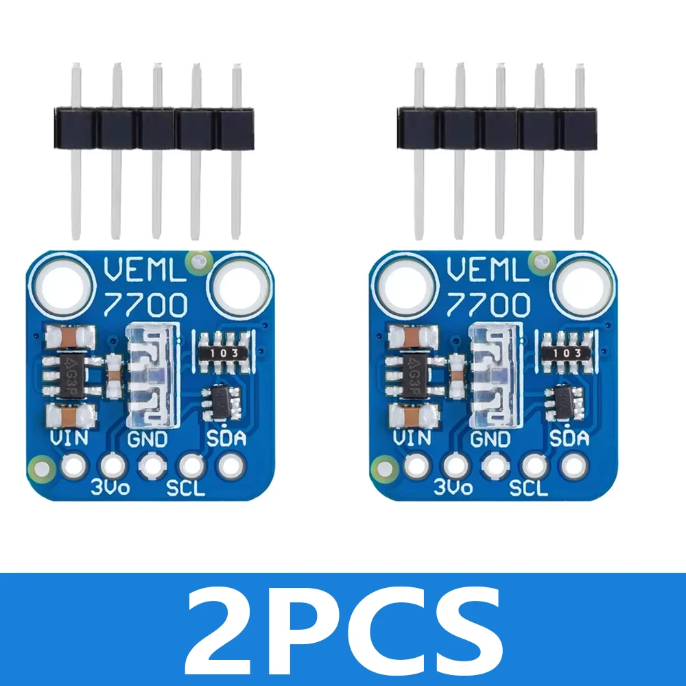 VEML7700-TT / Sensor de luz ambiental, I2C, 16Bit, 2.5...3.6V DC