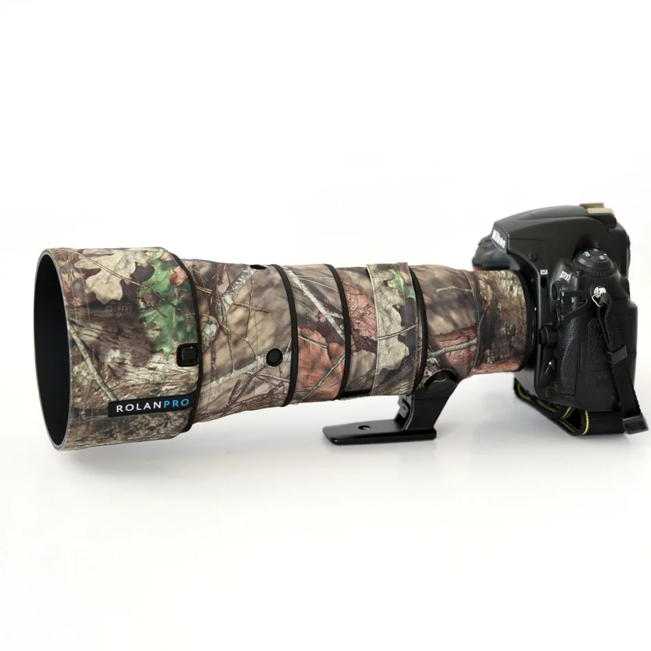 ROLANPRO Wasserdichter Objektivmantel für Nikon AF-S 500 mm F5.6E PF ED VR Objektivschutzhülle Guns Sleeve NIKKOR 500 mm f5.6 Objektivabdeckung – Detail 5