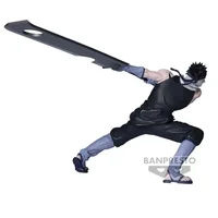 Bandai-Banpresto NarAAShippuden Vibration Stars PVC Action Figure, Momochi, Zabuza, Anime Model, Collecemballages Toys, Original 3