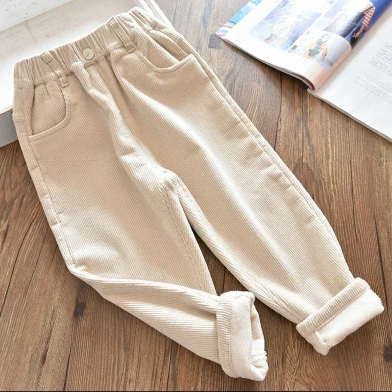 Kids Corduroy Winter Pants 3