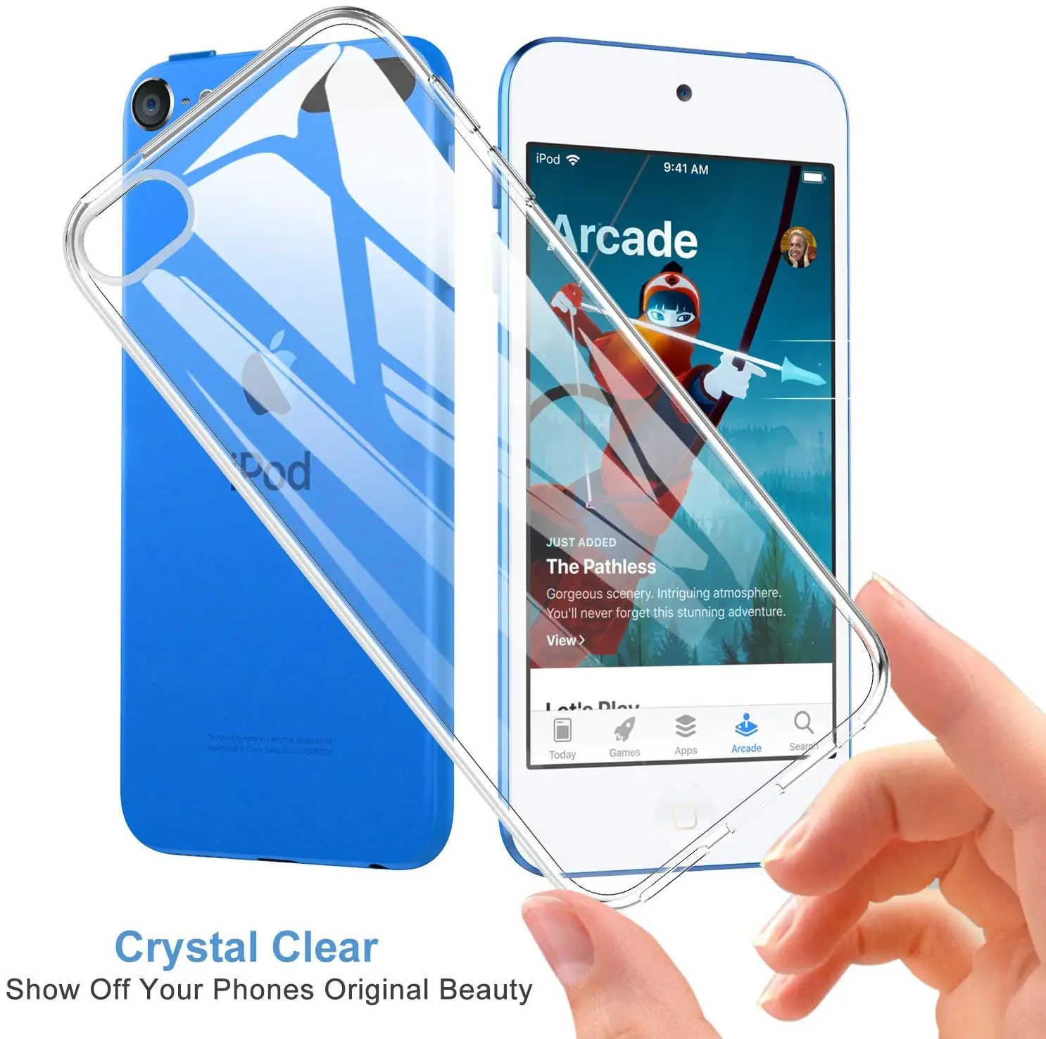 Ultra-Thin Clear Soft TPU Back Case Cover