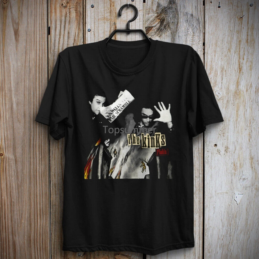 Phosphia The Kinks 1990S Hard Rock Solo Una Maglietta Da Sogno Wall Of Fire Va Bene