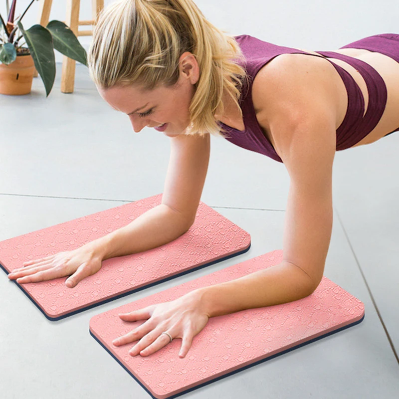 Yoga Mat Flat Support Mat Kneeling Non-slip Abdominal Wheel Mini Fitness Yoga