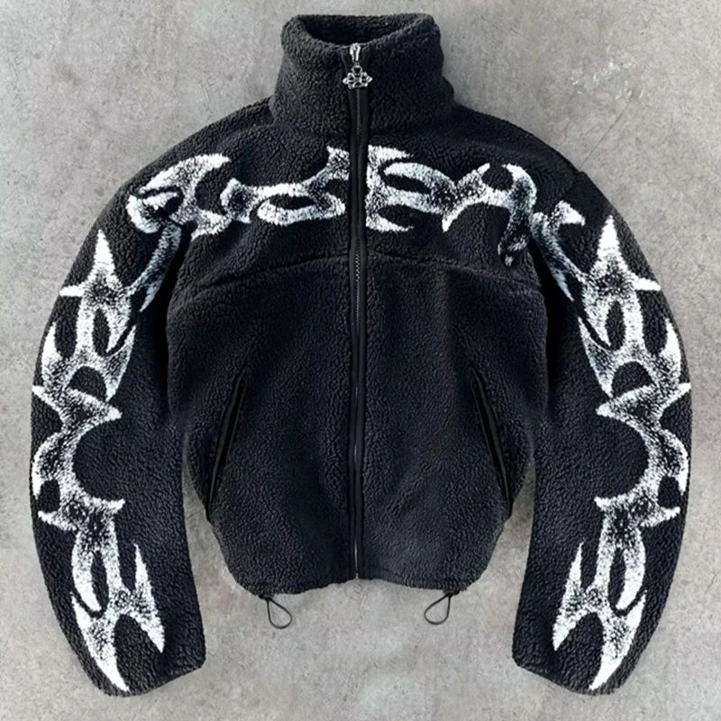Indigenous Paisley Vanilla Women's Stand Collar Padded Jacket