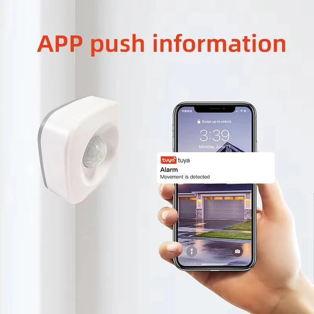 Tuya ZigBee WiFi PIR Motion Sensor Wireless Infrared Detector Smart Security Burglar Alarm Compatible Smart Life APP Control 3
