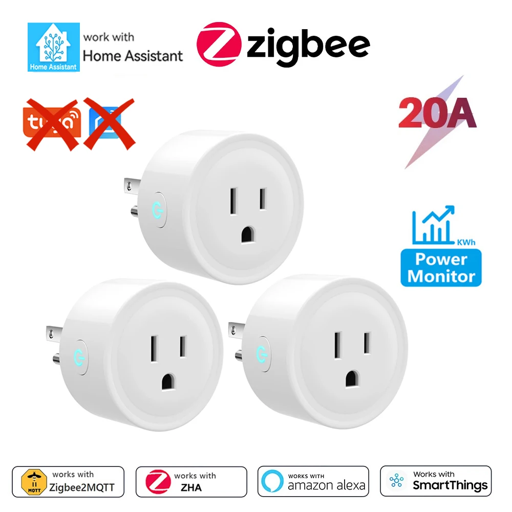 Prise Connectée ZigBee SANAG A1Z - Contrôle à Distance - Mesure