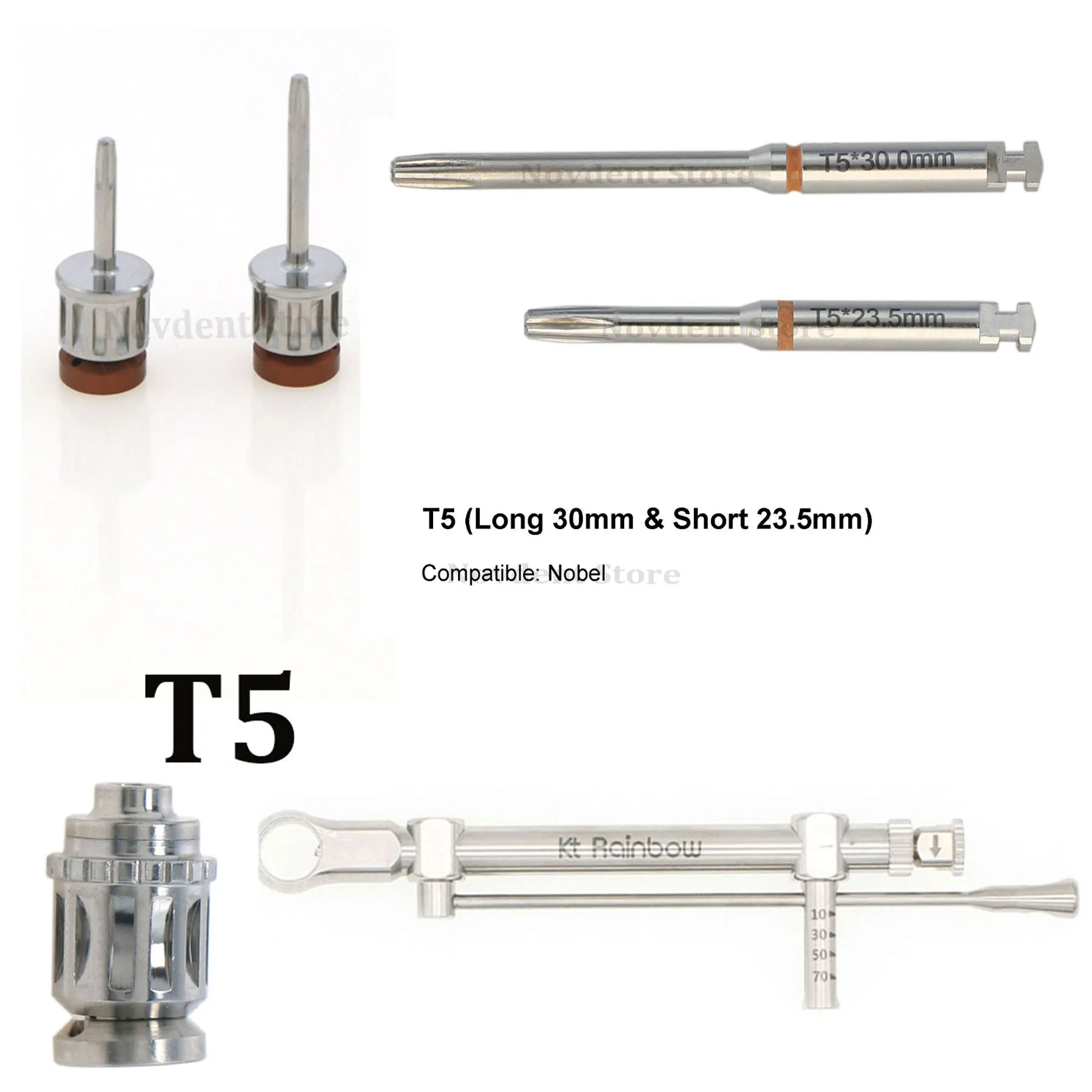 T5 Universal Dental Prosthetic Kit Implant Screwdriver Fit Nobel