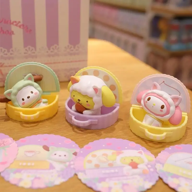 

Sanrio милые аниме игрушки, декоративная кукла в виде прятки, коричная мимелоди куроми, украшения для детей, подарки на день рождения
