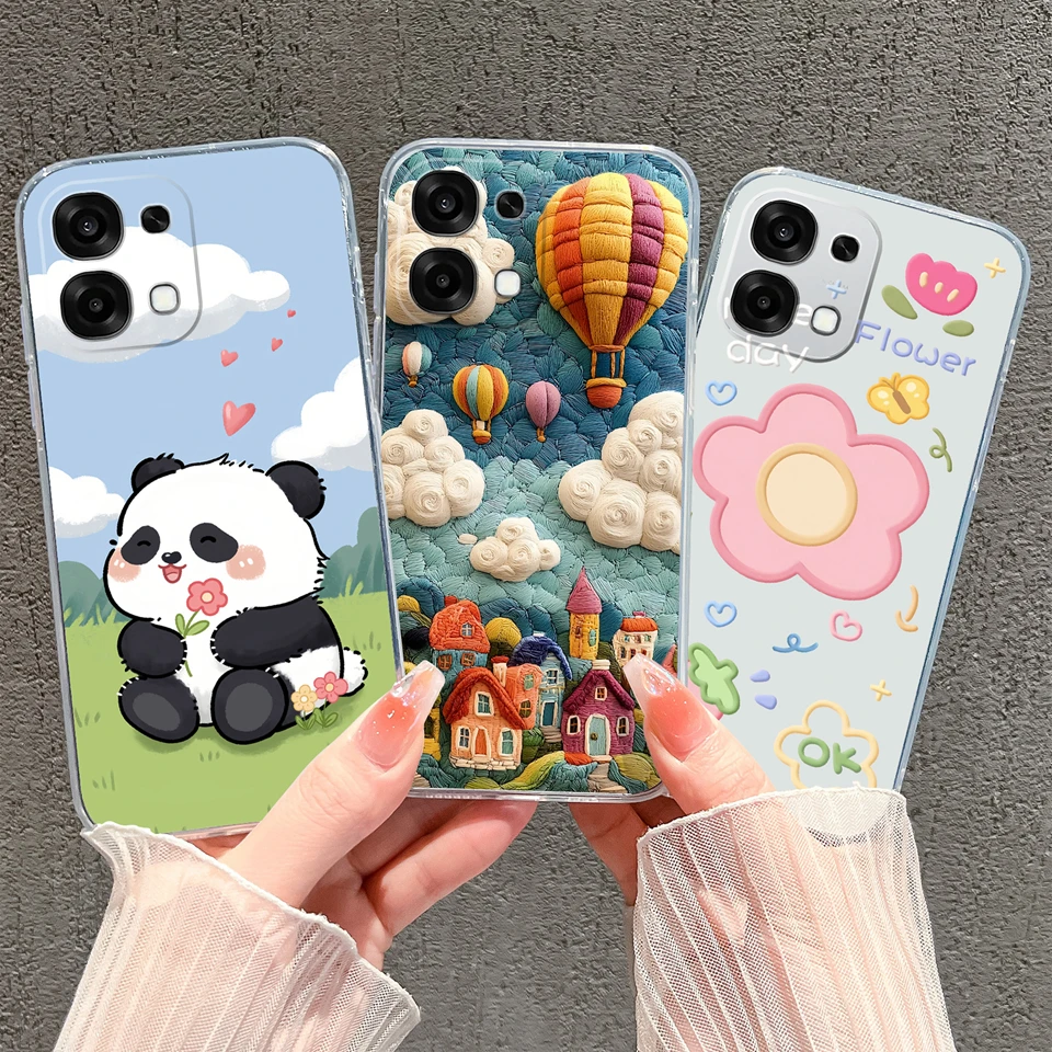 Pretty Butterfly Goldfish Drop-Resistant Lightweight Clear Bumper Case